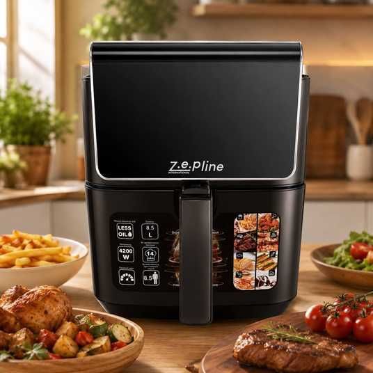 ＥＮＰＲANI 振動ファンディーション Аерофритюрниця 13 л з двома тенами 4200 Вт Zepline ZP-00339 на 14