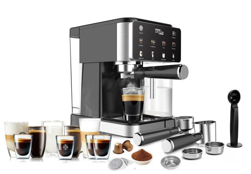 Кофемашина 3в1 1500 Вт 20 Бар Zepline ZP-6806 WOK828 фото